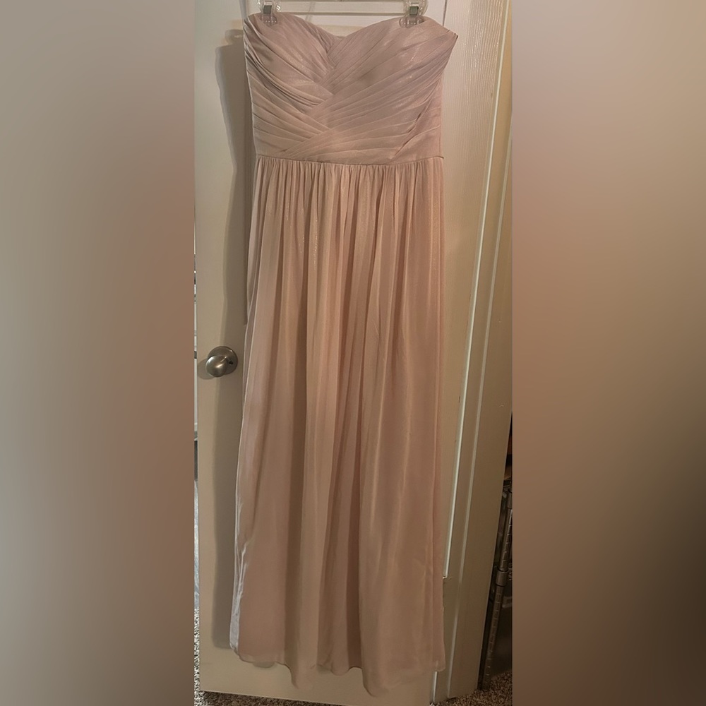 Strapless Champagne Dress